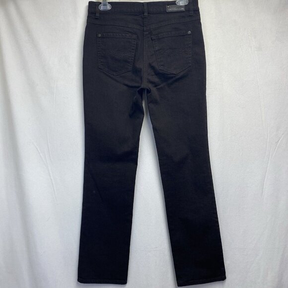 Gerry Weber Edition Irina Mid-Rise Straight Leg Casual Jeans Women Sz 6S Brown - Picture 16 of 16